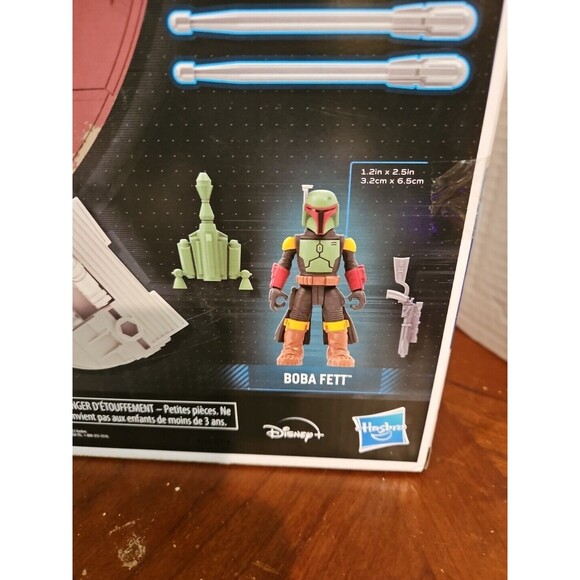 Star Wars Mission Fleet Starship Skirmish Boba Fett Figure & Firespray Slave I - Picture 6 of 6